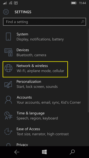 Как посмотреть свой номер телефона на Windows 10 Mobile