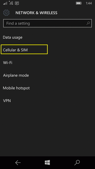 Как посмотреть свой номер телефона на Windows 10 Mobile