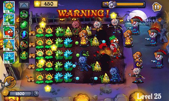 Angry Flowers HD – клон игры Plants vs. Zombie для Windows Phone