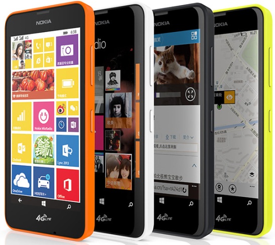 Девайсы Nokia Lumia 636 и Lumia 638 на Windows Phone 