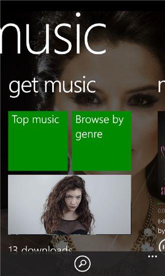 Новенькое приложение Xbox Music для Windows Phone 8
