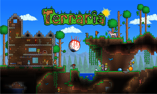 Первый взгляд на игру «Песочница Terraria»