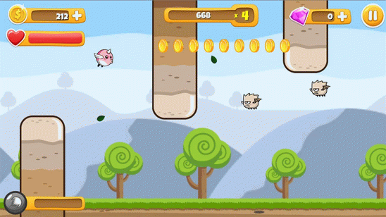 Plimpli Adventures  - игра в стиле Flappy Bird