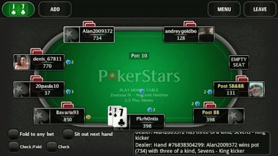  PokerStars для windows phone – самый ожидаемый бесплатный онлайн покер 