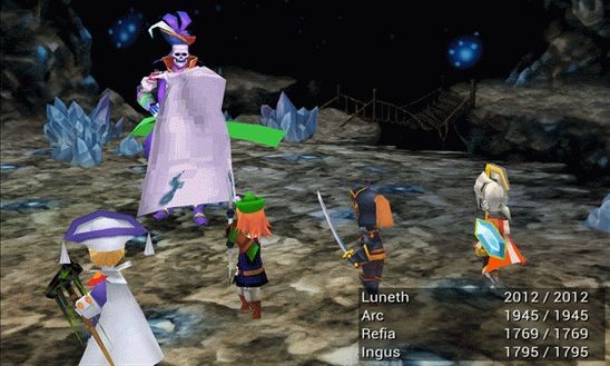 Ролевая игра Final Fantasy III для Windows Phone
