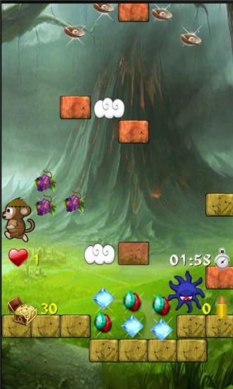 Treasure Monkey – сокровища обезьян – джампер для смартфонов Windows Phone